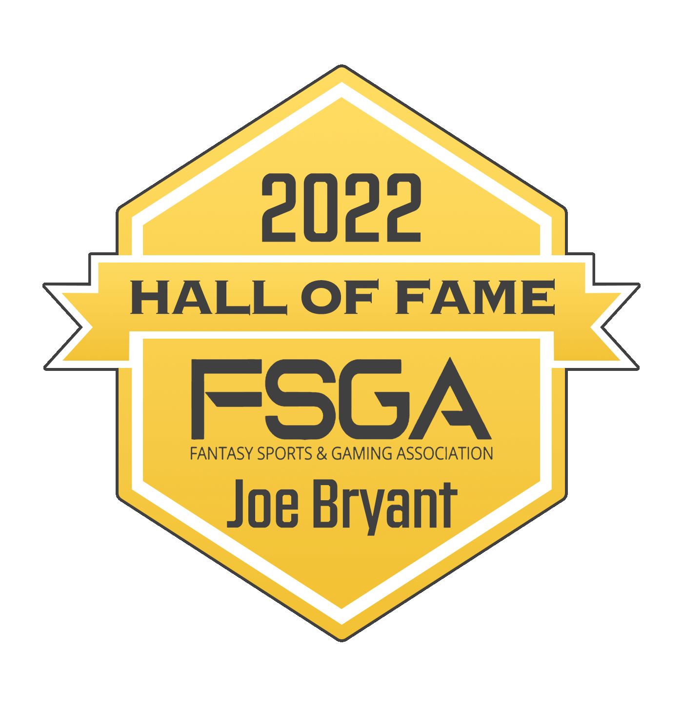 2022 FSGA Fantasy Sports Hall of Fame, Joe Bryant